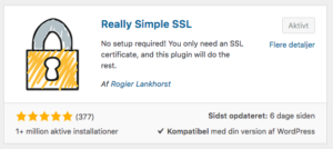 Really Simple SSL - - Bedre SEO