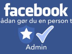 Sådan gør du en person til facebook administrator